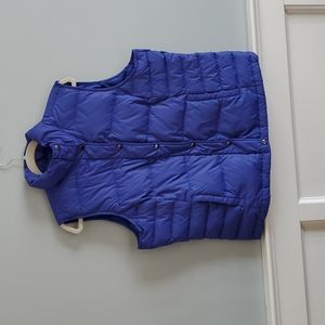 Lands' End down filled vest